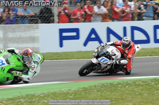 2008-05-11 Monza 2355 Supersport - Miguel Praia - Honda CBR600RR